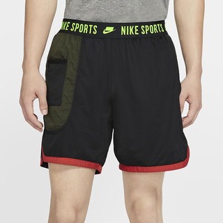 Pantaloni Scurti Nike Dri-FIT Sport Clash Training Barbati Negrii Rosii Verzi | QKYS-62743